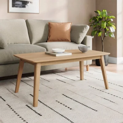 Dunelm Edda Coffee Table, Oak Effect