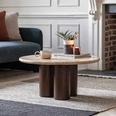 Dunelm Thimbley Coffee Table Brown