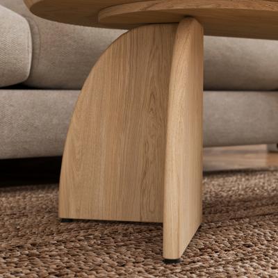 Dunelm Effy Coffee Table, Natural Wood Effect Natural