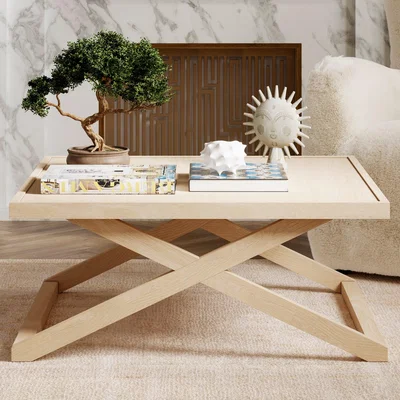 Dunelm Sage Coffee Table, Blonde Blonde