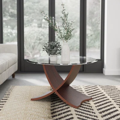 Dunelm Siena Coffee Table Walnut