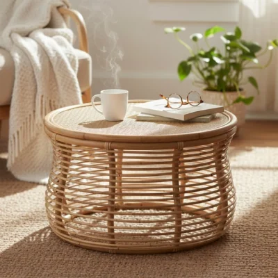 Dunelm Desser Royal Rattan Coffee Table