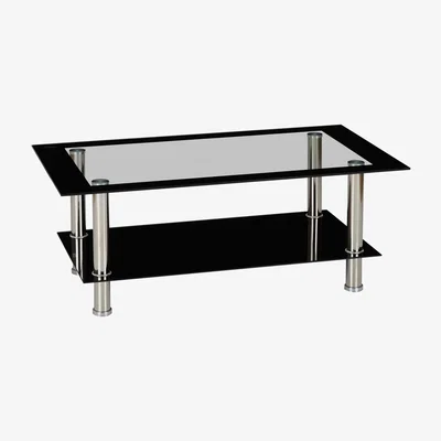 Dunelm Harlequin Coffee Table Black
