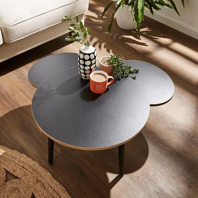 Dunelm Disney Mickey Mouse Coffee Table Black