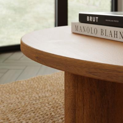 Dunelm Kalpen Coffee Table, Mango Wood Light Wood