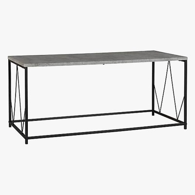 Dunelm Athens Rectangular Coffee Table Grey