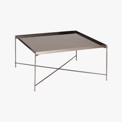 Dunelm Oakland Square Copper Coffee Table - Copper Copper