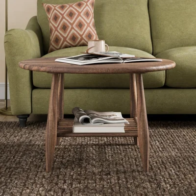 Dunelm Haider Coffee Table, Acacia Wood