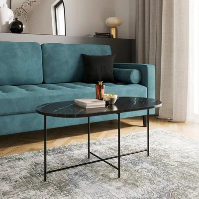 Dunelm Cinzia Coffee Table Black