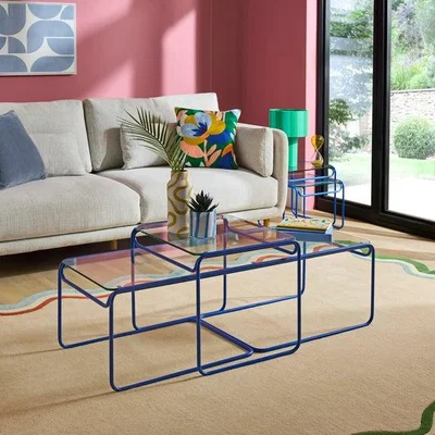 Dunelm Elements Ferguson Nest of Coffee Tables