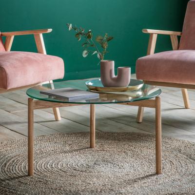 Dunelm Return - Hays Coffee Table, Glass