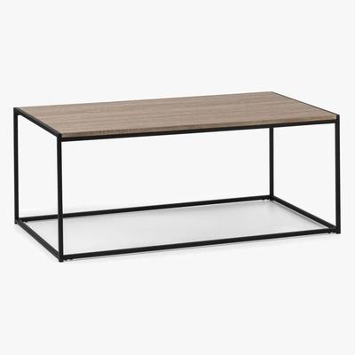 Dunelm Tribeca Coffee Table Black-Natural