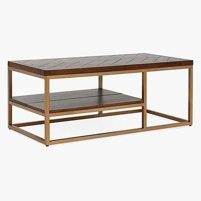 Dunelm Anya Coffee Table Brown