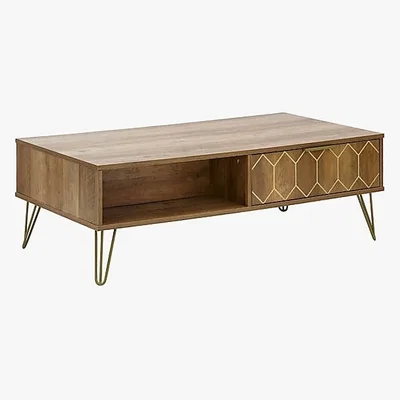 Dunelm Orleans Coffee Table Brown