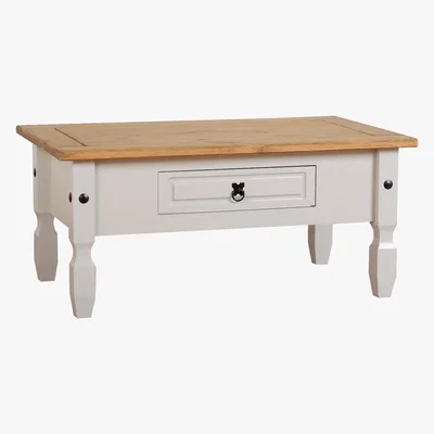 Dunelm Corona Grey Coffee Table Grey