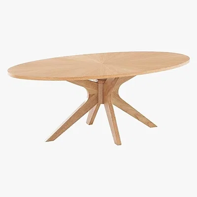 Dunelm Malmo Coffee Table Brown