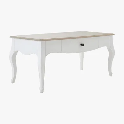 Dunelm Amelie Painted Coffee Table White