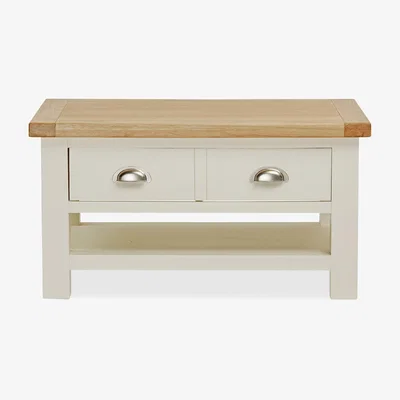 Dunelm Wilby Cream Coffee Table Cream