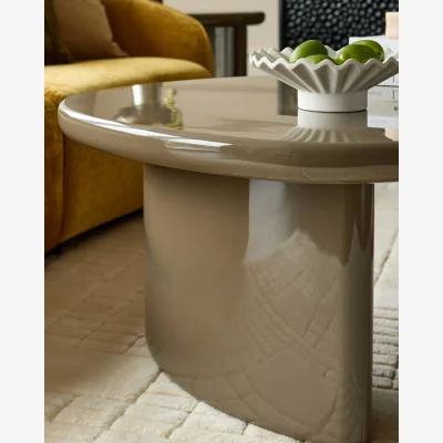 Danetti Carmela olive green gloss coffee table