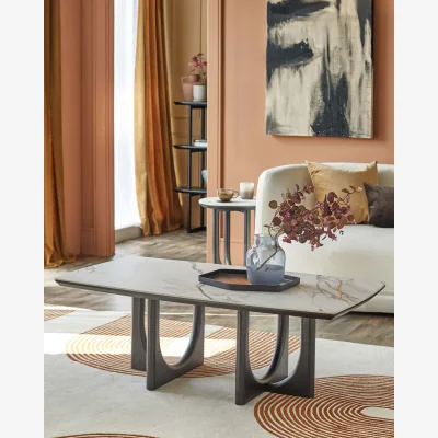 Danetti Orlan natural ceramic coffee table