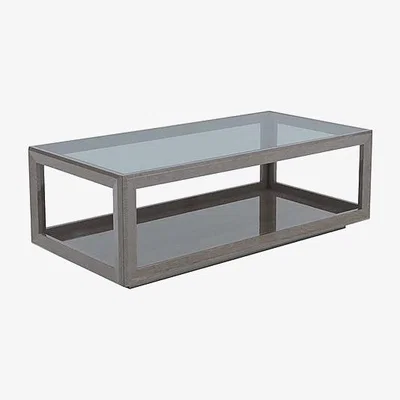 Furniture Village Palazzo Rectangular Coffee Table - Silver Birch