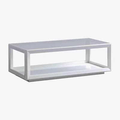 Furniture Village Palazzo Rectangular Coffee Table - Glossy White