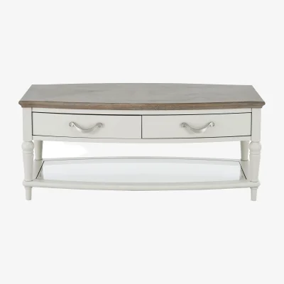 Furniture Village Furnitureland - Annecy Coffee Table - Soft Grey
