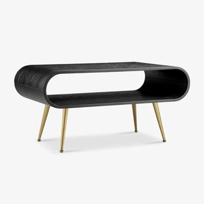 Furniture Village Nina Coffee Table - Black & Gold