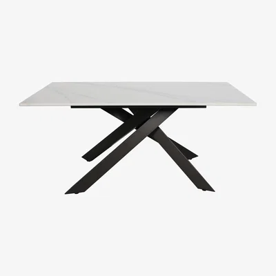 Furniture Village Samurai Coffee Table with White Stone Top