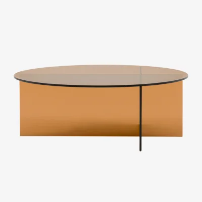 Furniture Village Arvelo Glass Coffee Table - Bronze