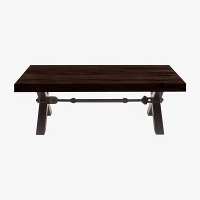 Furniture Village Bodahl - Terra Coffee Table with Kansas B Leg - Mocca Black