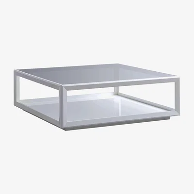 Furniture Village Palazzo Square Coffee Table - Glossy White