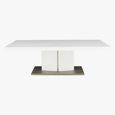 Furniture Village Grande Coffee Table - White - By Furniture Village
