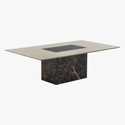 Furniture Village Albarino Coffee Table - Black - By Furniture Village