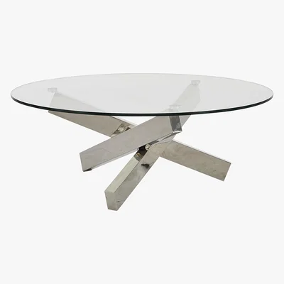 Furniture Village Aspire Coffee Table - Silver - By Furniture Village