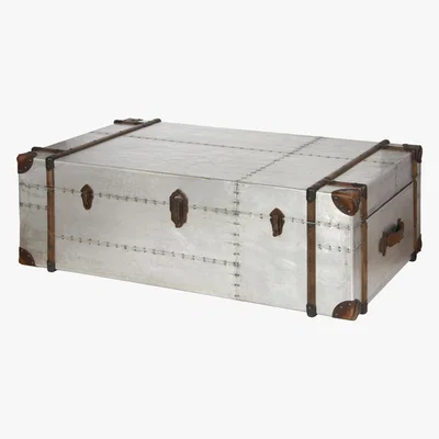 Furniture Village Eton Coffee Table - Silver - By Furniture Village