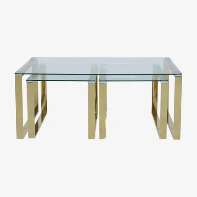 Furniture123 Aurora Boutique Amelia Coffee Table and Side Table Set