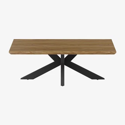 Furniture123 Large Walnut Coffee Table - Liberty
