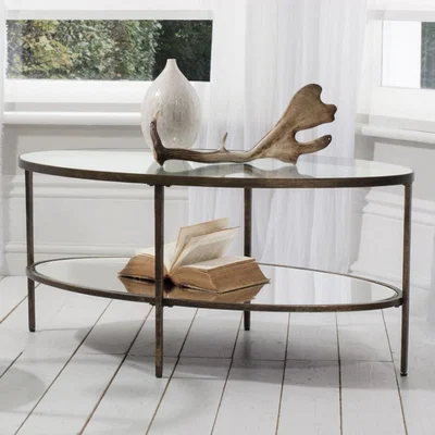 Furniture123 Hudson Glass Coffee Table
