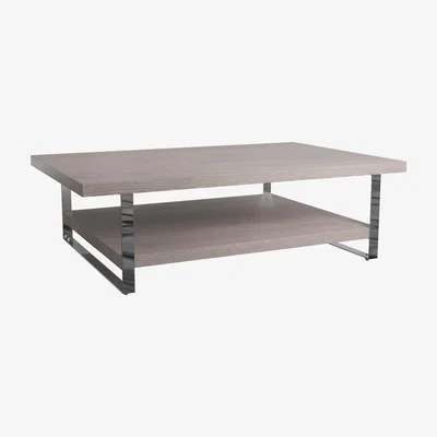 Furniture123 Large Grey Oak Effect Coffee Table - Arabella