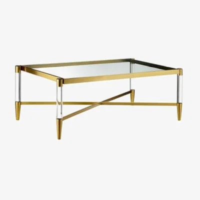 Furniture123 Glass Rectangle Coffee Table - Marissa