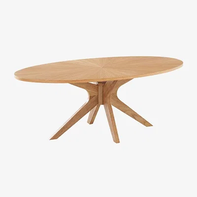 Furniture123 LPD Malmo White Oak Coffee Table
