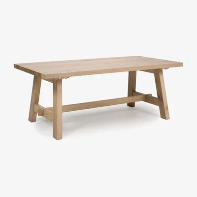 Furniture123 Light Oak Coffee Table - Marshall