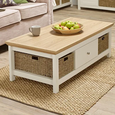 Furniture123 LPD Cotswold Coffee Table in Cream