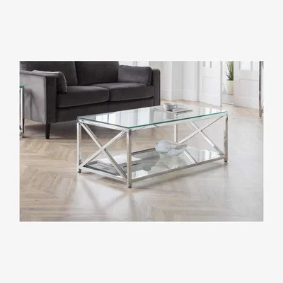 Furniture123 Julian Bowen Miami Glass Coffee Table