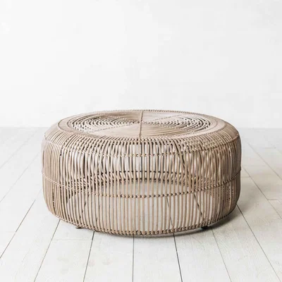 Graham & Green Oslo Clay Rattan Coffee Table