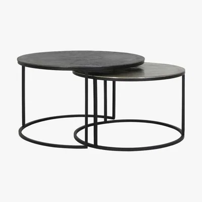 Graham & Green Skylar Set of Two Coffee Tables