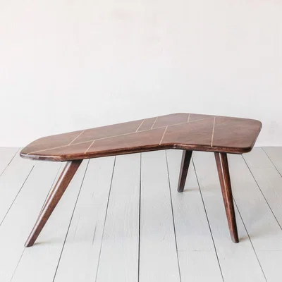 Graham & Green Anton Brass Inlay Coffee Table