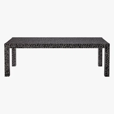 Habitat Habitat Gingko Black And White Metal Coffee Table