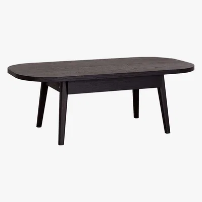 Habitat Etta Black Stained Oak Coffee Table, Black